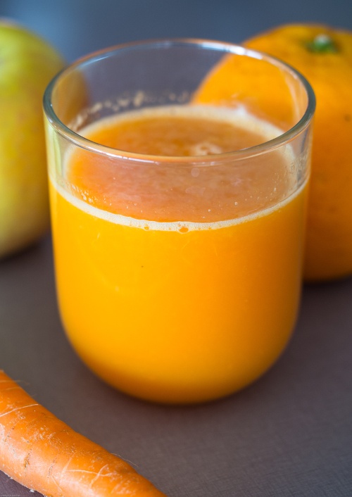 jus orange pomme carotte gingembre anti inflammatoire